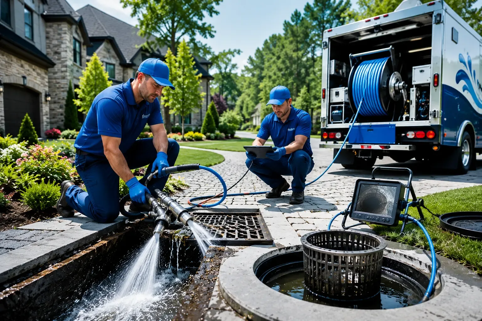 Local outdoor drain cleaning professionals in Michigan City, IN
