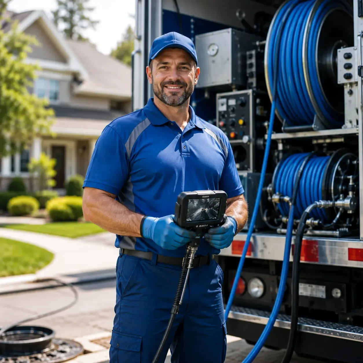 Local outdoor drain cleaning specialists in Michigan City, IN